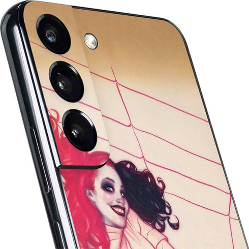 DC Comics Harley Quinn The Hottest of the City Cover New 52 Vol 1 Galaxy S22 Skin